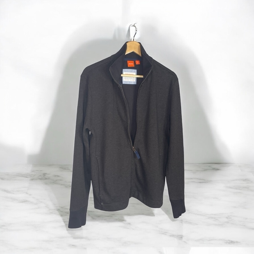Hugo Boss Orange Label Casual Essentials Full Zip Jacket M - Picture 2 of 11